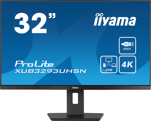 XUB3293UHSN-B5 31.5" 4K/60Hz/Dock USB-C/KVM/RJ45