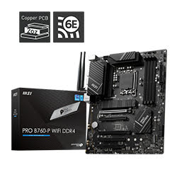 PRO B760-P WIFI DDR4 - B760/LGA1700/DDR4/ATX