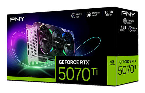 RTX 5070Ti 16GB ARGB Overclocked Triple Fan#