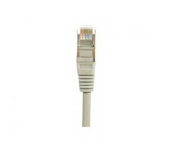 Cable RJ45 cat 5e F/UTP gris - 0,15 m 