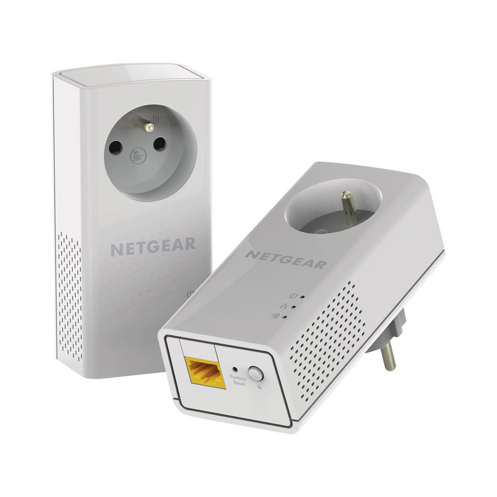 PLP1000 (1000Mb) avec prise - Pack de 2