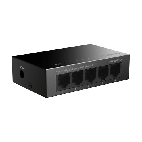 Switch de bureau 5 ports 10/100/1000Mbps - Boîtier métal - TL-SG105 -  Multiprise ethernet