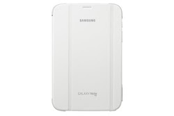 Book Cover Galaxy Note 8" Blanc 