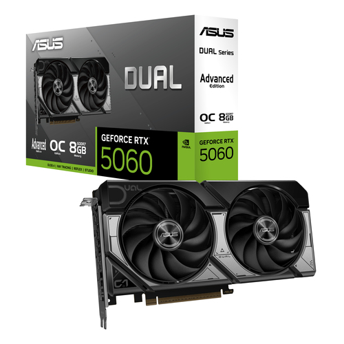 Dual GeForce RTX 5060 8GB OC Edition Advanced