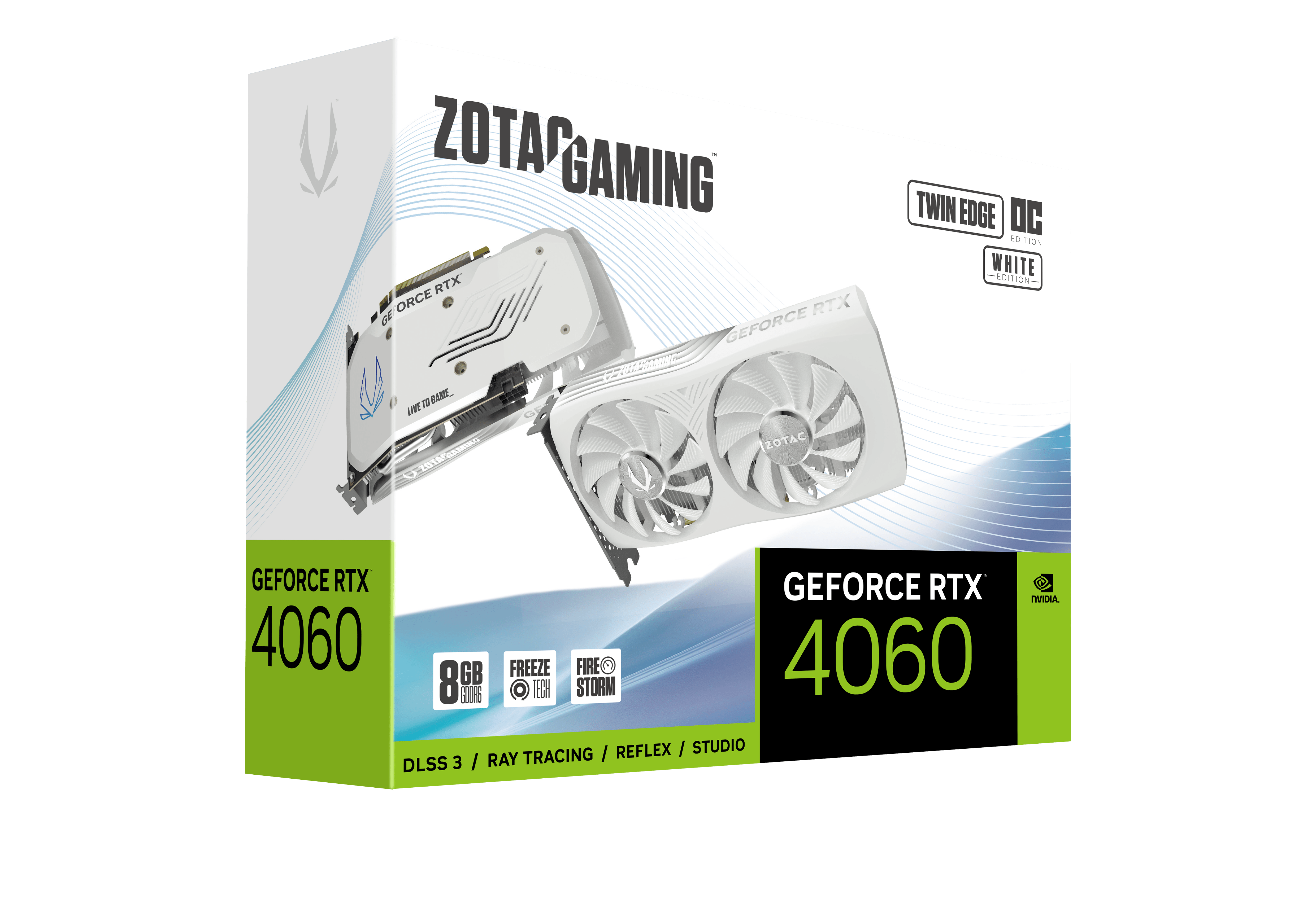 GeForce RTX 4060 TWIN EDGE OC White 8G