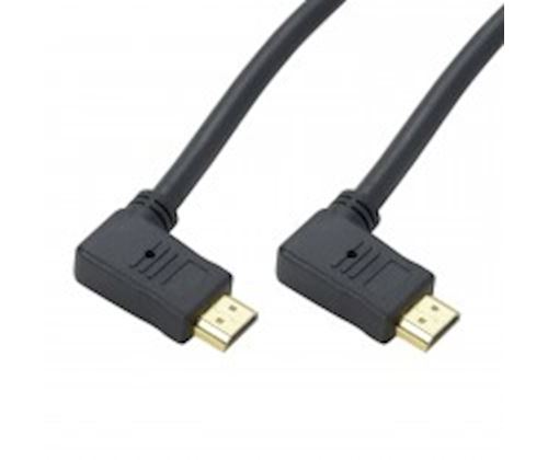 Connecteur HDMI Coudé à 90° 3.00 m Anthracite#