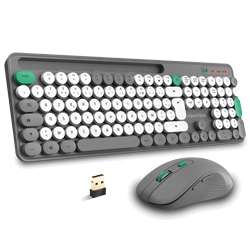 PEP'S WIRELESS sans fil/Silencieux/Gris blanc Vert