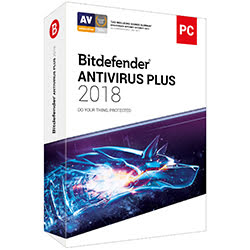 Picata Logiciel sécurité Bitdefender Antivirus Plus 2018 - 1 An / 1 PC
