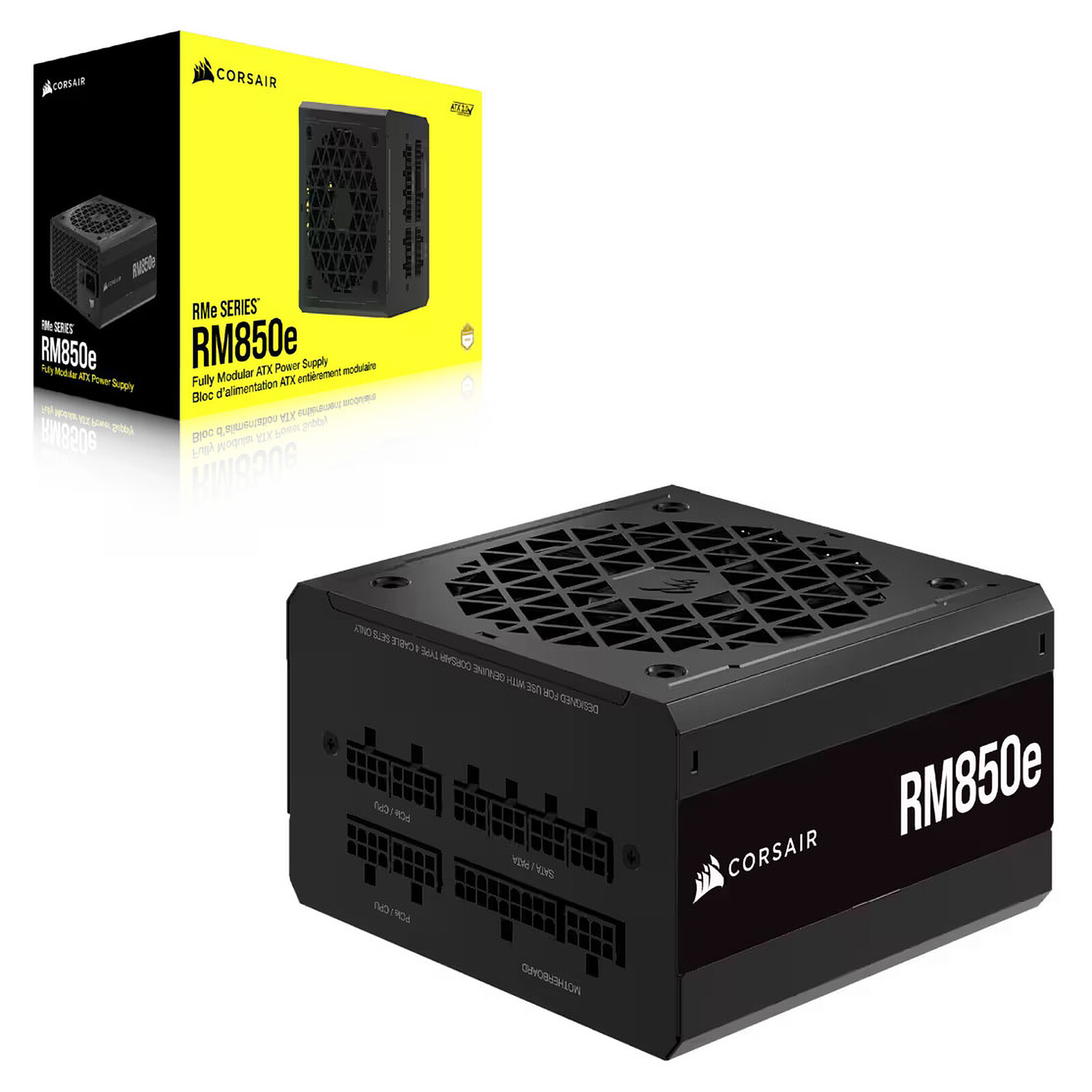 ATX 850W - RM850e Gold - FMod./ATX 3.1 / PCIE5.1-Seconde Vie-Très Bon Etat