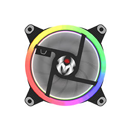 VAR-12A Noir ARGB Rainbow Double Ring 120mm