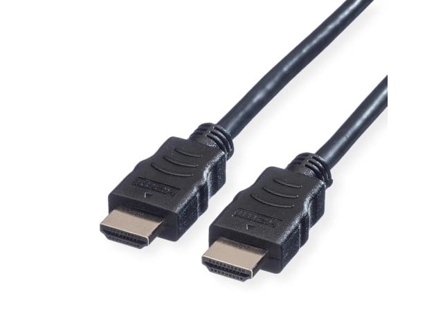 Câble HDMI HighSpeed+Ethernet mâle/mâle - 2m-Noir