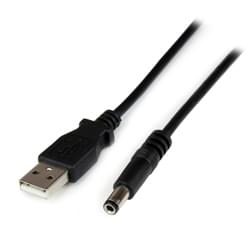 Câble USB2.0 vers connecteur annulaire N 5 V CC#