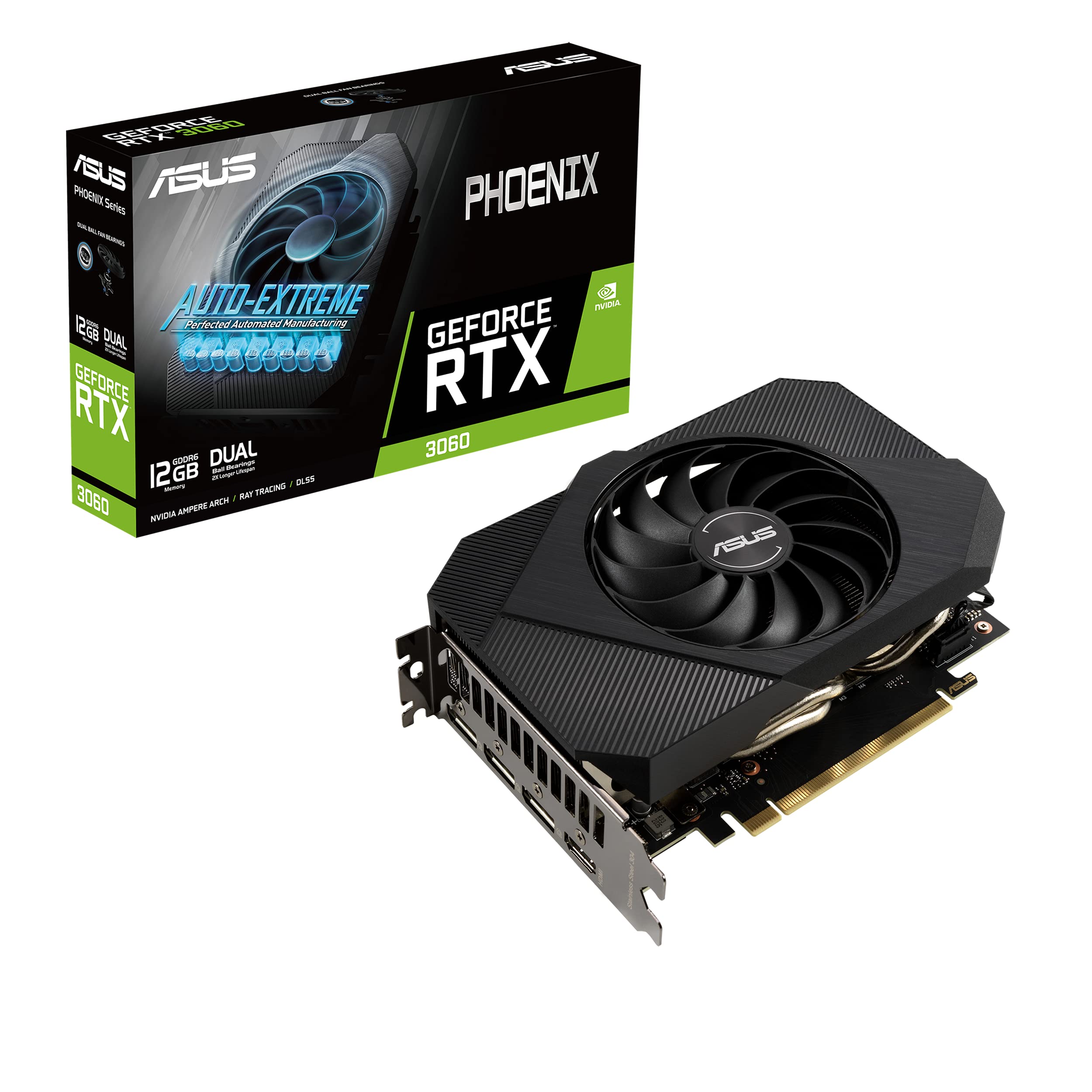 Carte Graphique PH-RTX3060-12G-V2 -Seconde Vie-Très Bon Etat