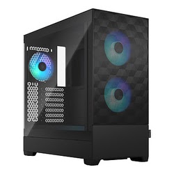 Pop Air TG RGB Black - MT/Sans Alim/ATX