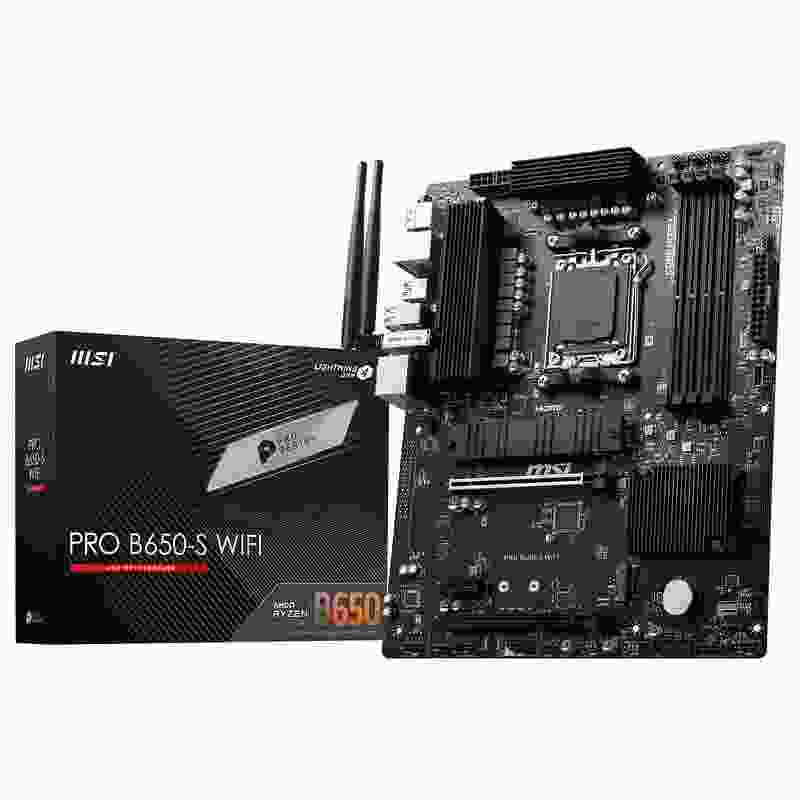 PRO B650-S WIFI - B650/AM5/DDR5/ATX-Seconde Vie-Etat Satisfaisant