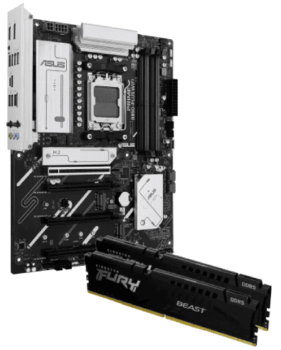 PRIME B850-PLUS WIFI + Fury 2x16Go 6000MHz C30