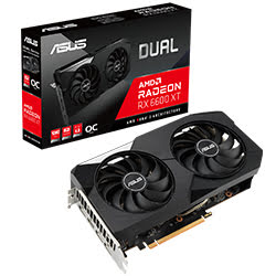 DUAL-RX6600XT-O8G - RX6600XT/8Go/HDMI/DP