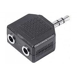 Doubleur Audio Jack 3.5 mâle/femelle