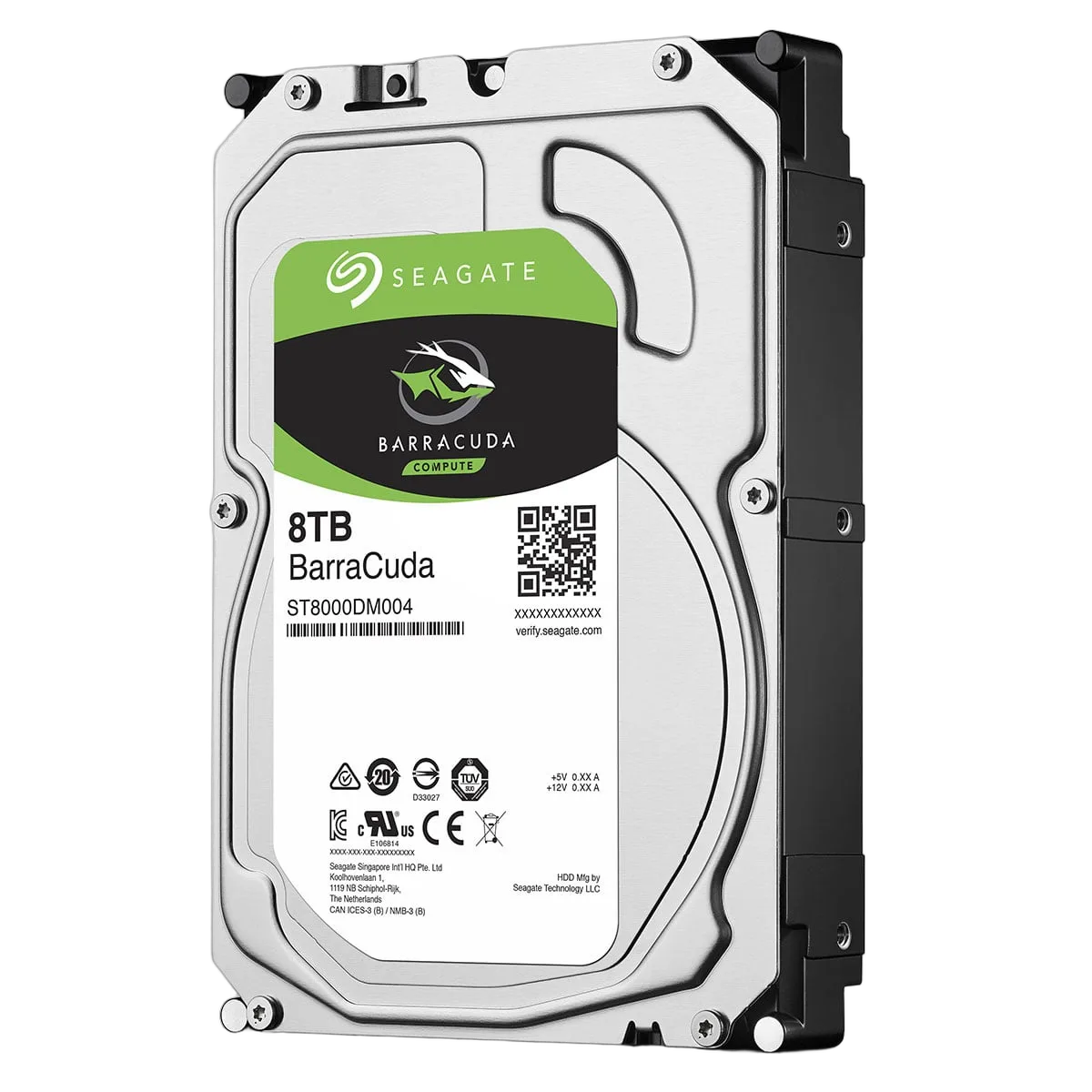 Seagate 8To BarraCuda - ST8000DM004 — vue 3