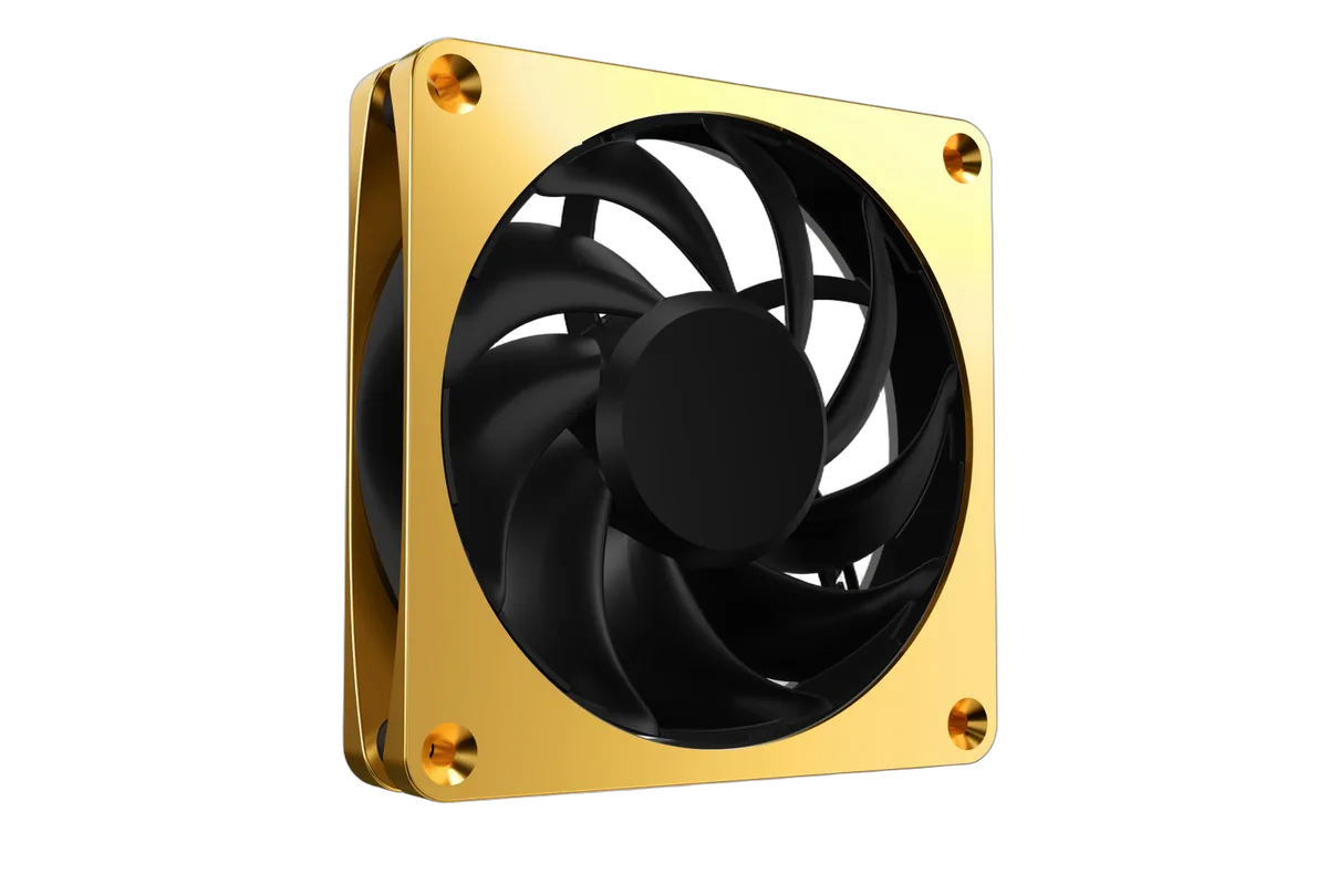 Alphacool Apex Stealth Metal 120mm - 3000rpm GOLD — vue 8