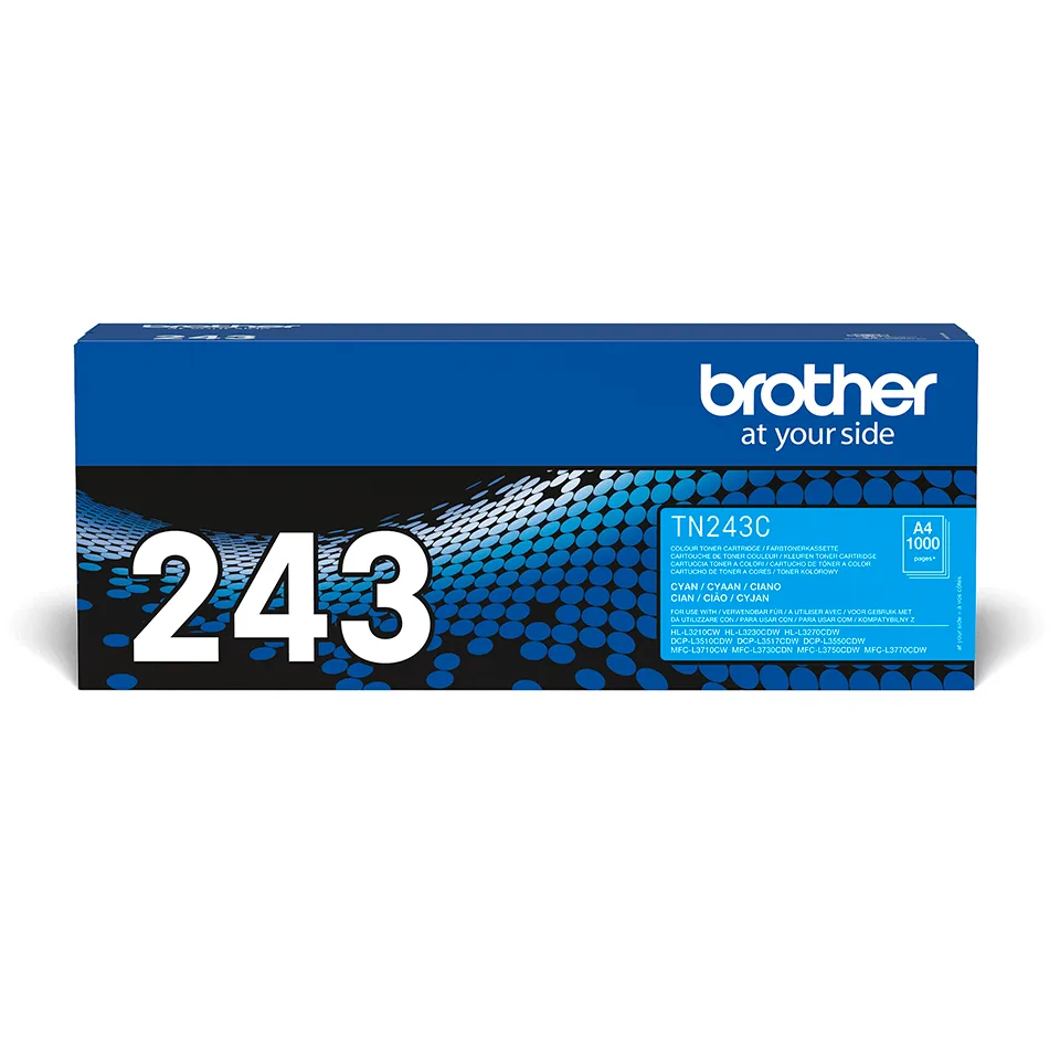 Compatible Brother Toner Jaune TN-243Y — vue 1