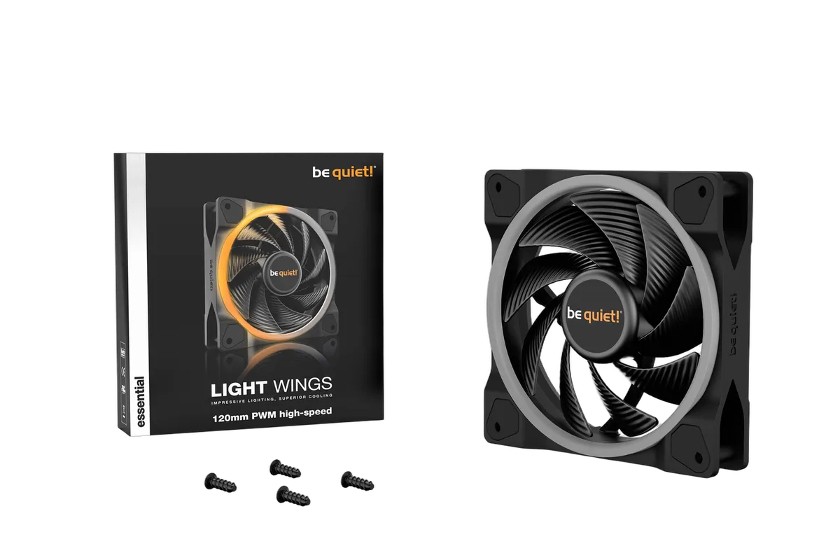 be quiet! Light Wings 120mm PWM ARGB High Speed — vue 2