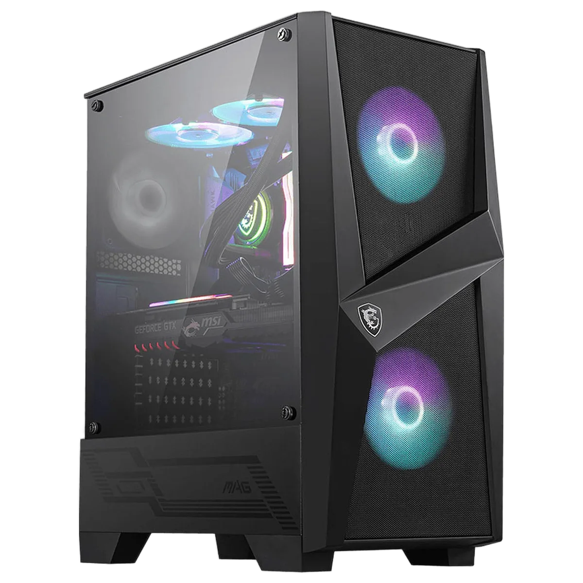 MSI MAG FORGE 100R - MT/Sans Alim/ATX — vue 1