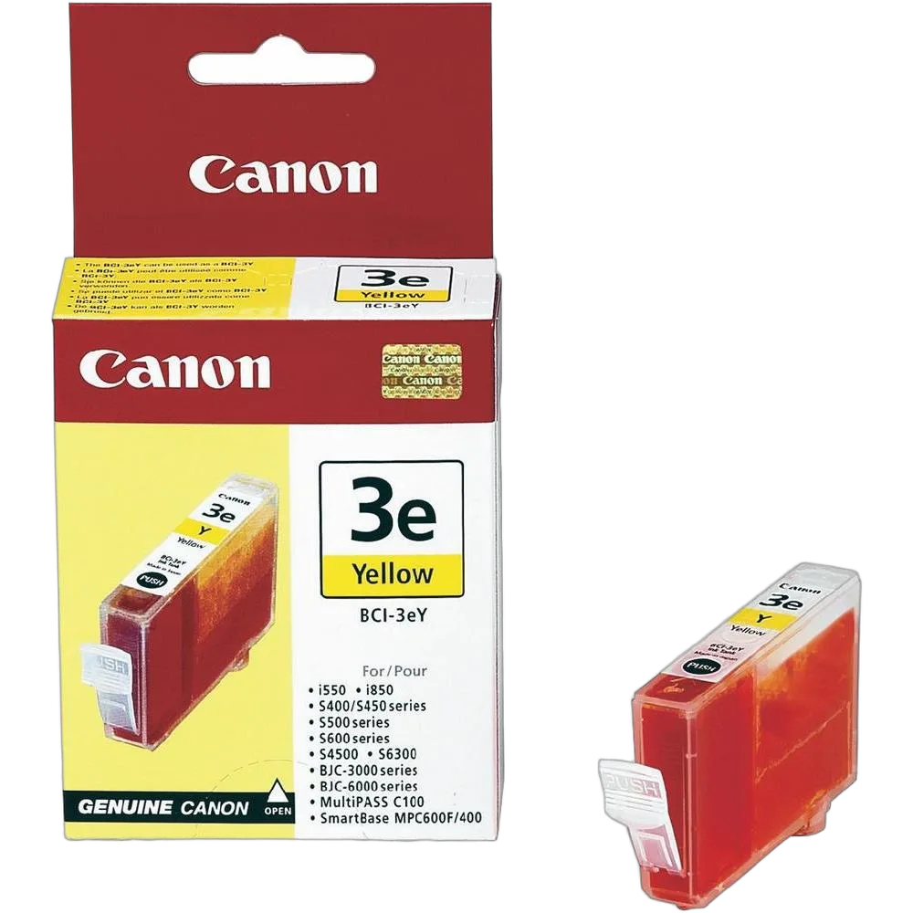 Canon Cartouche BCI 3 E Yellow — vue 1