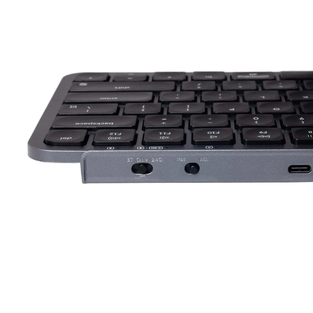 Keychron B1 Pro 75% - Membrane - Sans-Fil - Gris — vue 3