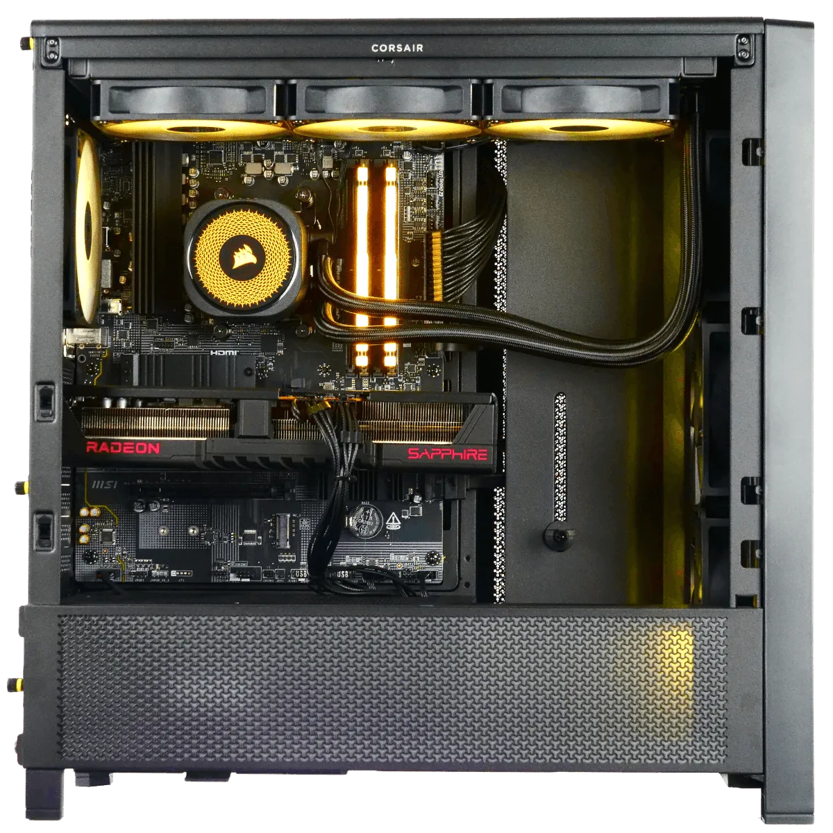 LITTLE SUNFORGE - R5-7500F/RX9070/16Go/500Go — vue 2