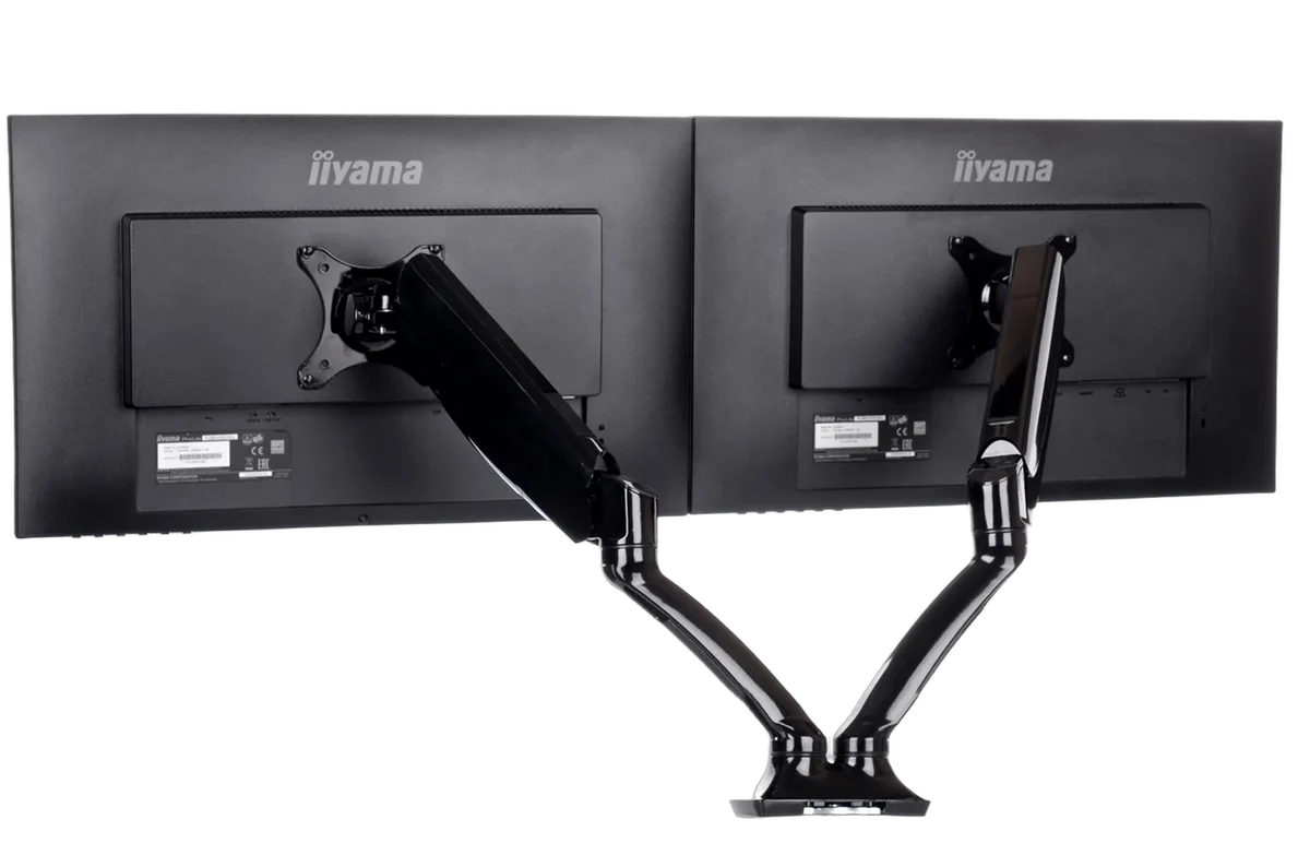 Iiyama 27" FHD 240Hz Fast-IPS G-Sync + 27" FHD 120Hz + Bras double — vue 9