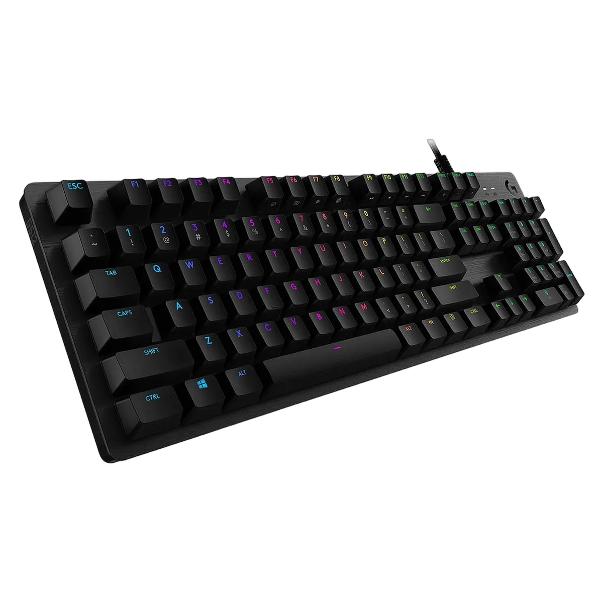 Logitech G512 - Mécanique - Filaire - RGB - Carbon — vue 1