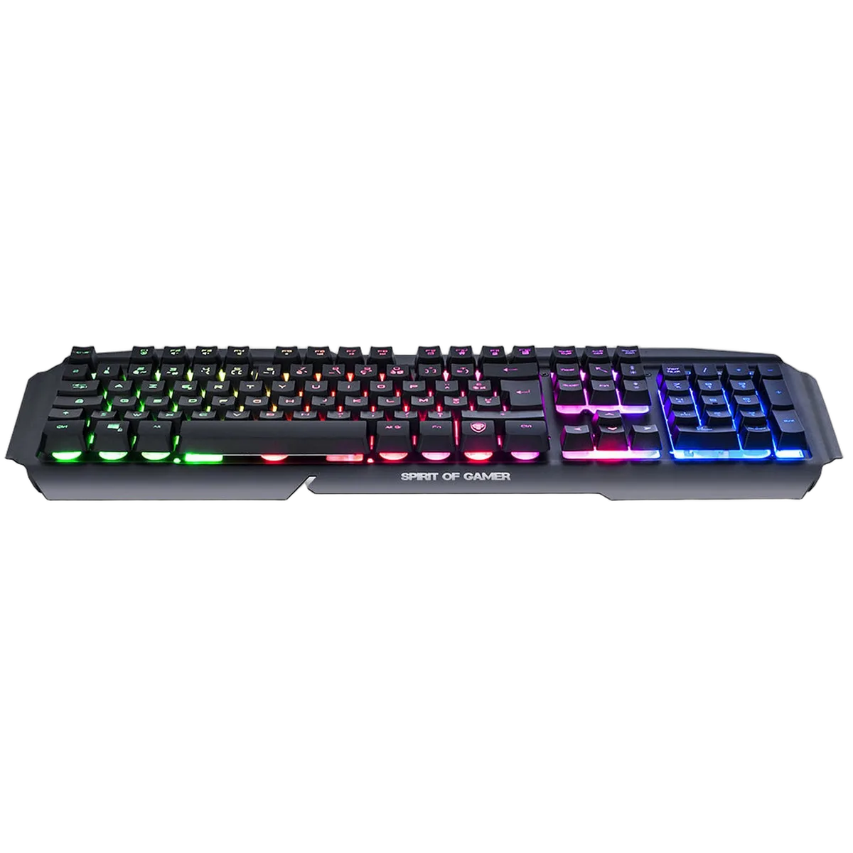 Spirit Of Gamer PRO-K5 - Membrane - Filaire - RGB - Noir — vue 3