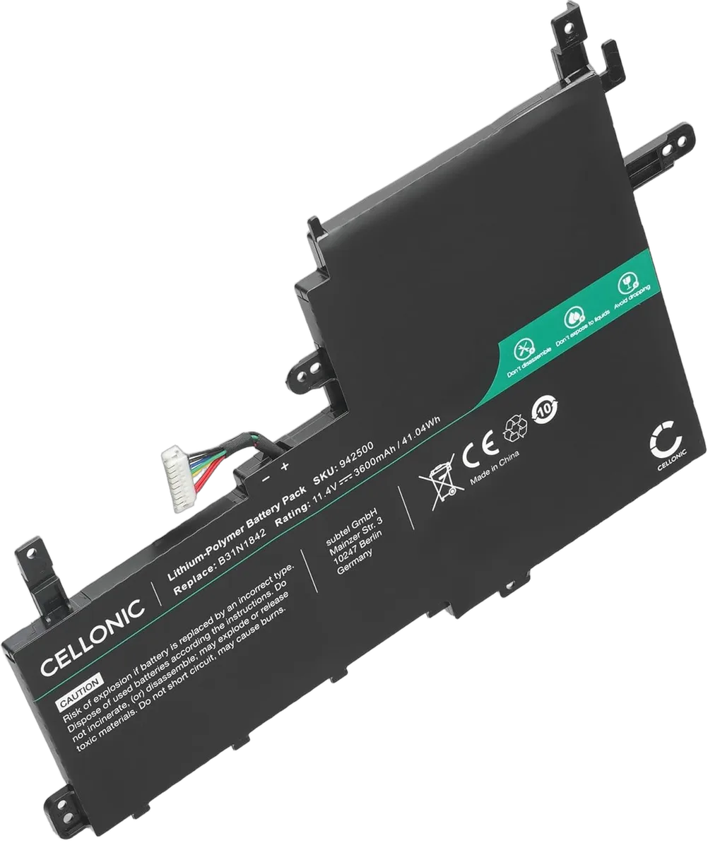 Compatible CELLONIC Batterie Compatible avec ASUS VivoBook 15 — vue 1