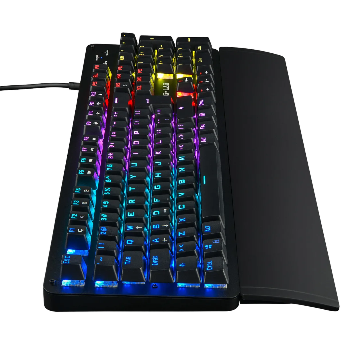 The G-LAB KEYZ CARBON-E - Mechanical Gaming Keyboard — vue 2