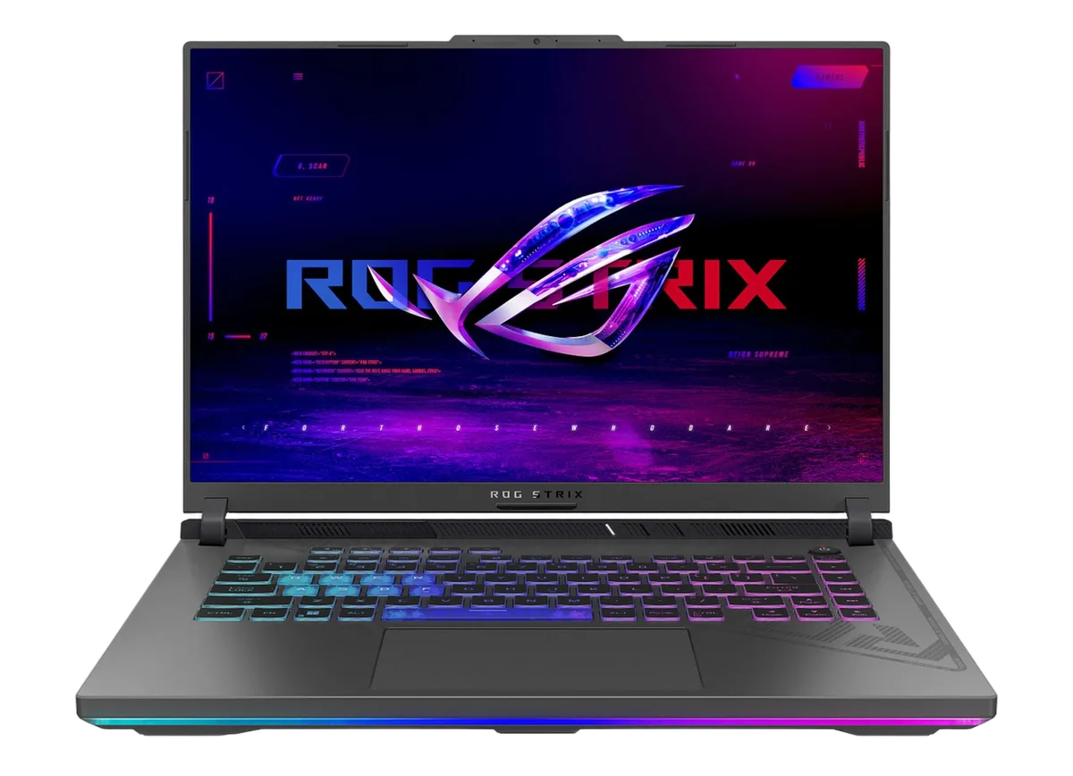 Asus ROG STRIX G16 - 16" FHD+ 165Hz Ryzen 9 8940HX RTX 5060 16Go 512Go W11 — vue 1