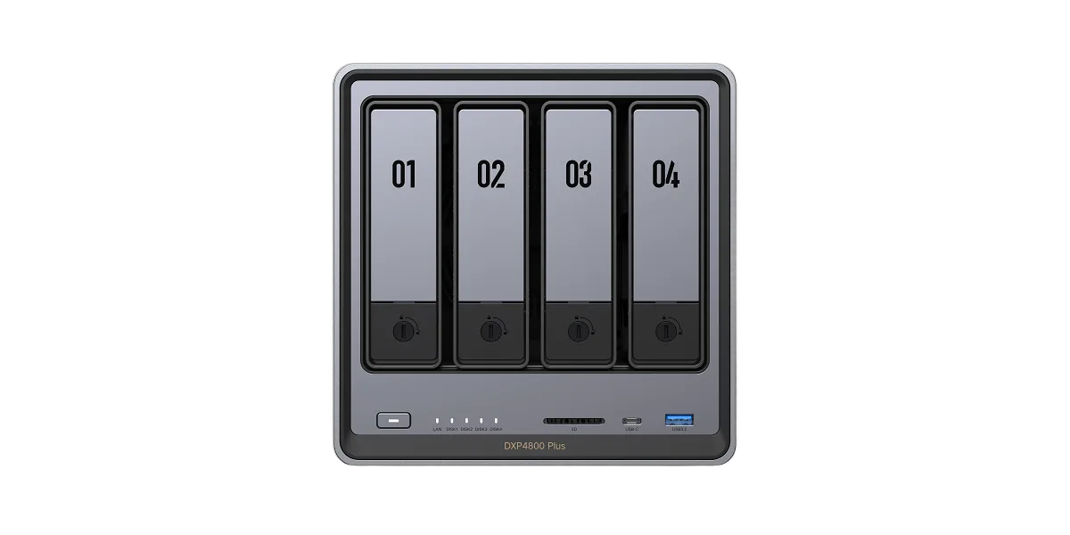 UGREEN DXP4800 Plus - 4 Baies avec 4 disques de 2To — vue 5
