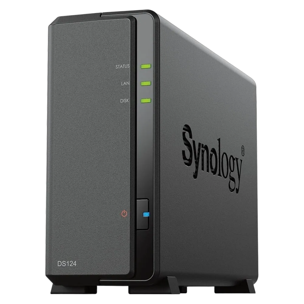 Synology DS124 - 1 Baie avec 1 disque de 8To — vue 5