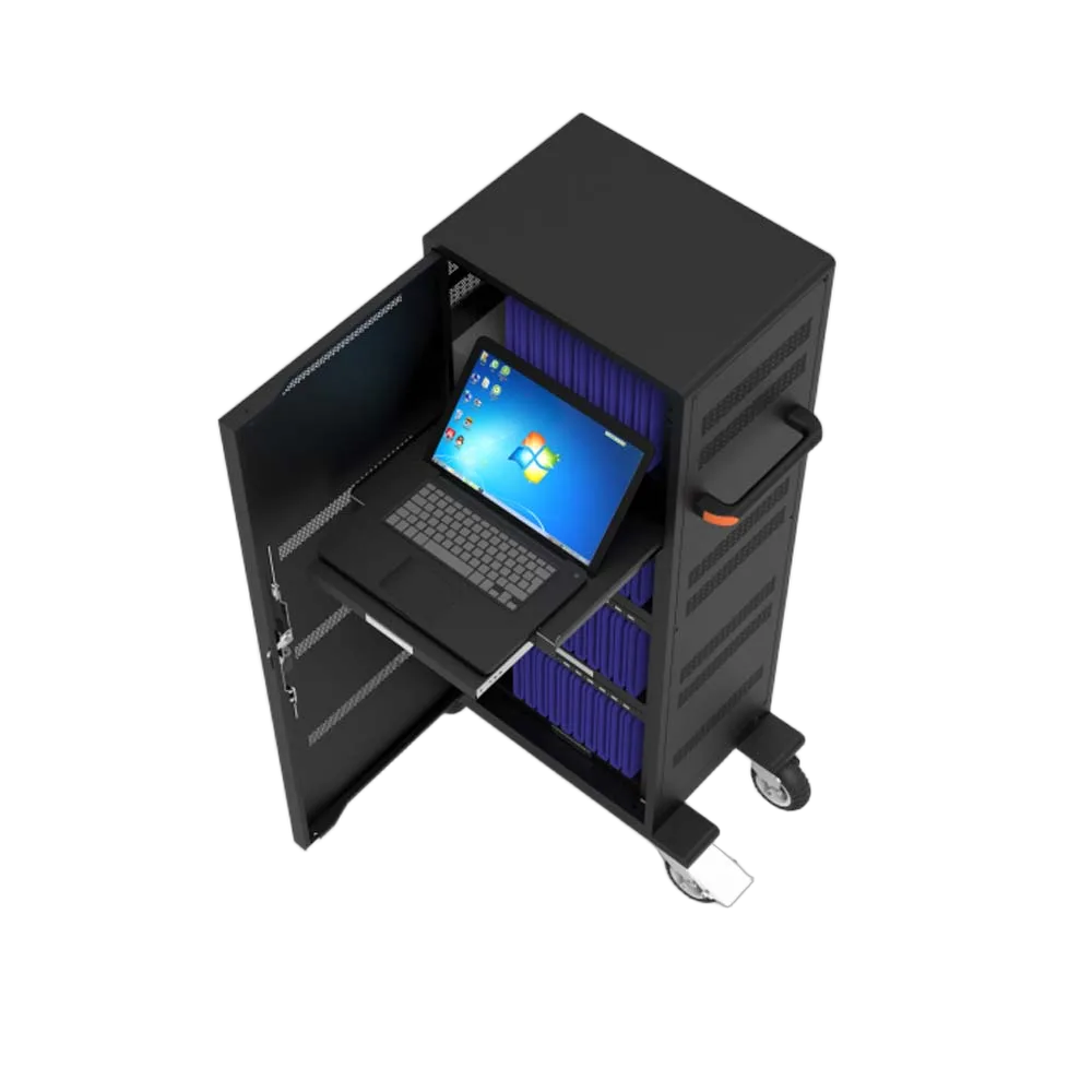 Port Cabinet de charge 40 tablettes + 1 notebook (17") — vue 3