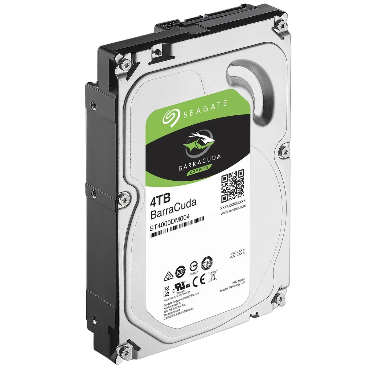 Seagate 4To BarraCuda - ST4000DM004 — vue 3