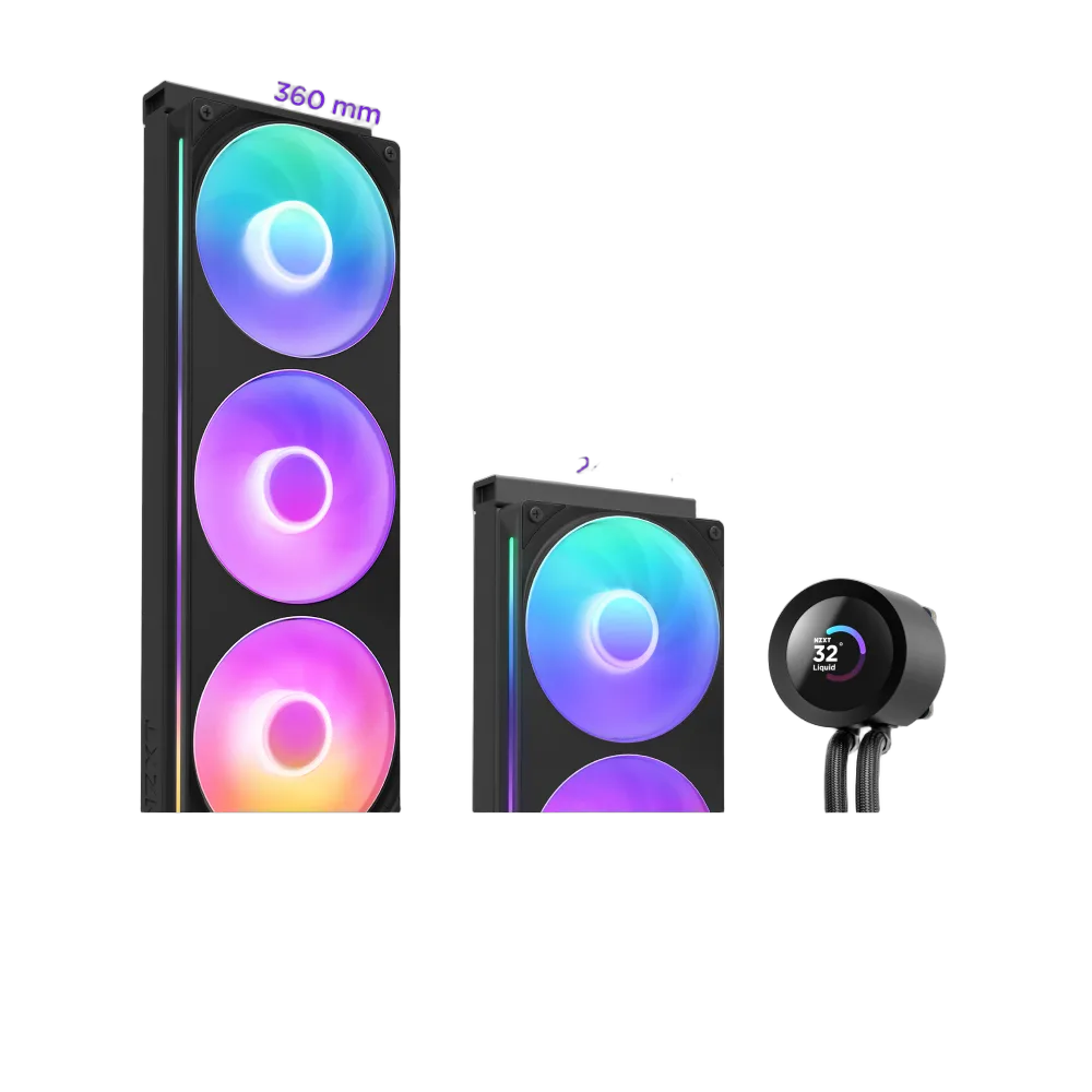 NZXT Kraken Plus 240 RGB - 240mm - Noir — vue 5