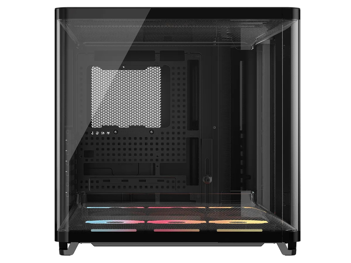 Corsair Air 5400 LX-R RGB Link Noir - MT/Sans Alim/E-ATX — vue 4