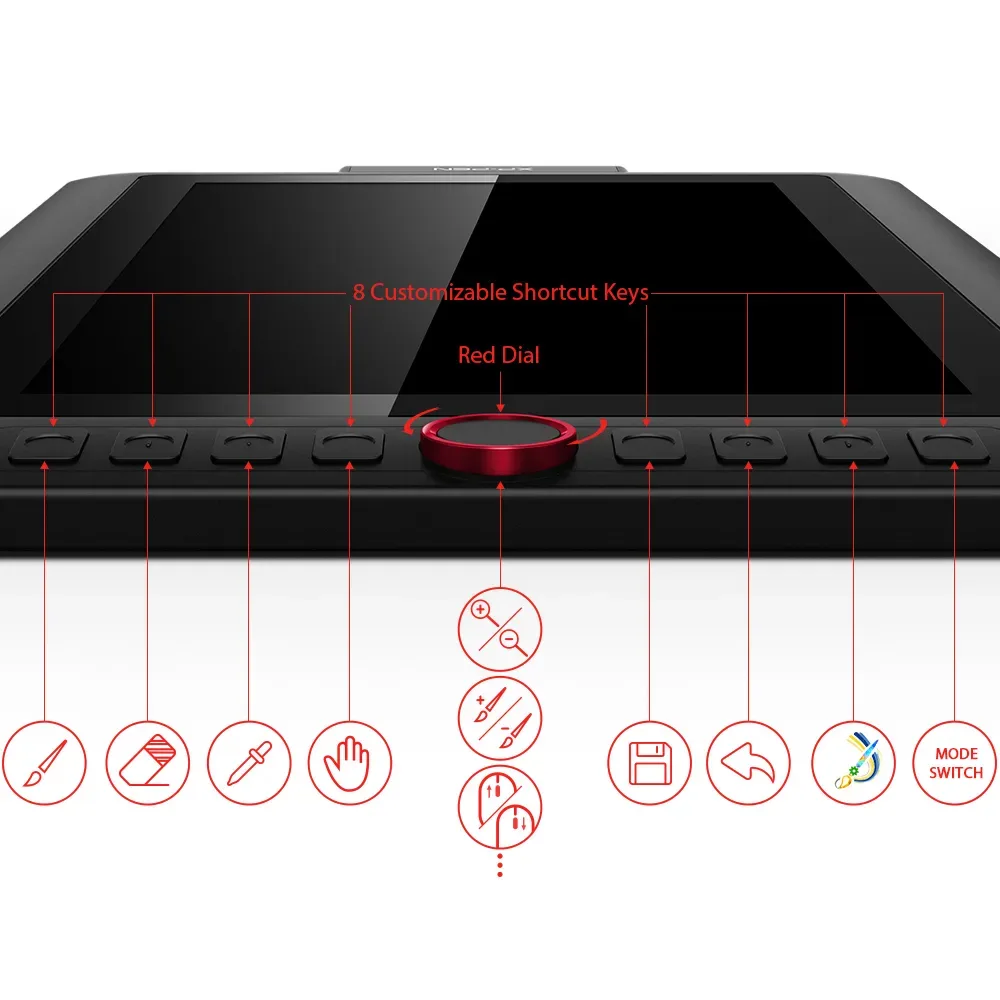XPPEN Artist 13.3 Pro V2 - 5080LPI 13.3" Noir — vue 9
