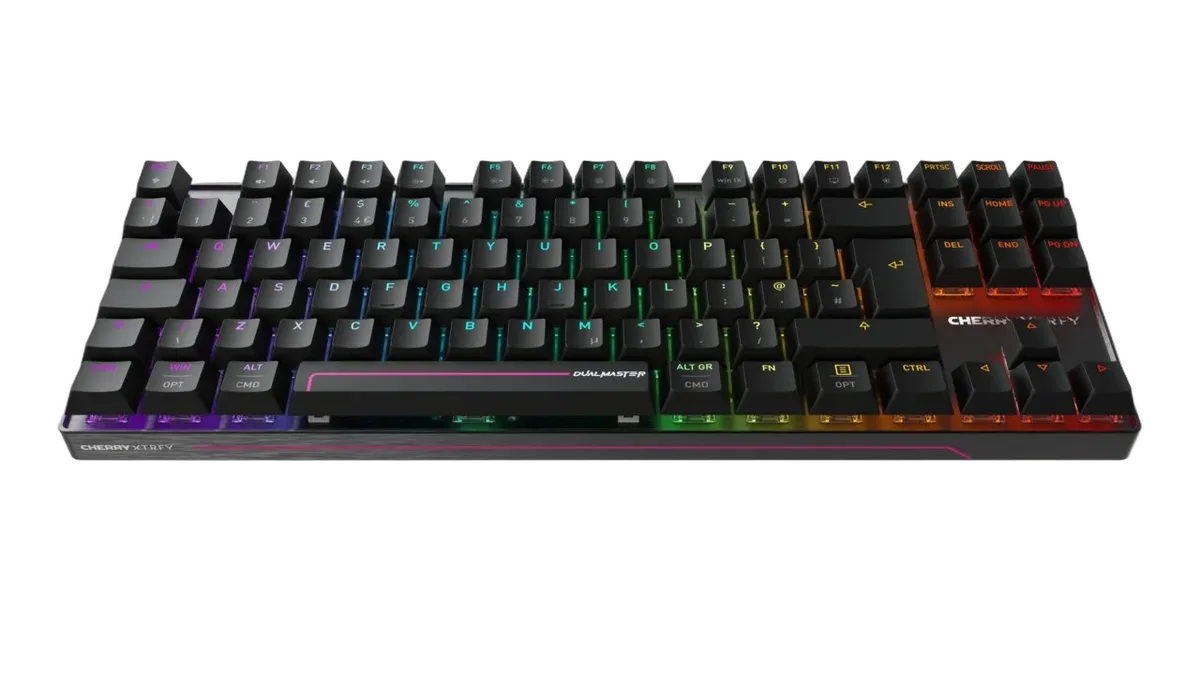 Cherry MX 8.2 Pro TMR TKL - Magnétique - Sans-Fil - RGB - Noir — vue 5