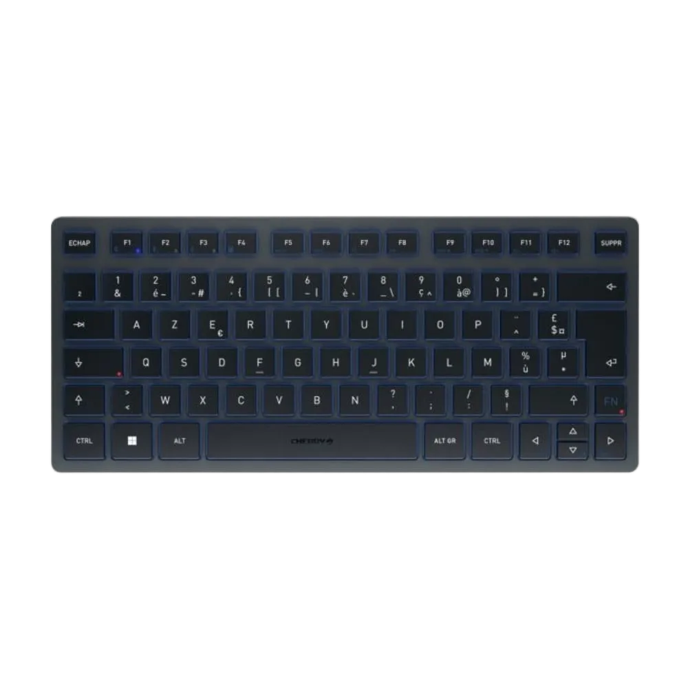 Cherry KW 7100 Mini 75% - Membrane - Sans-Fil - Bleu — vue 1