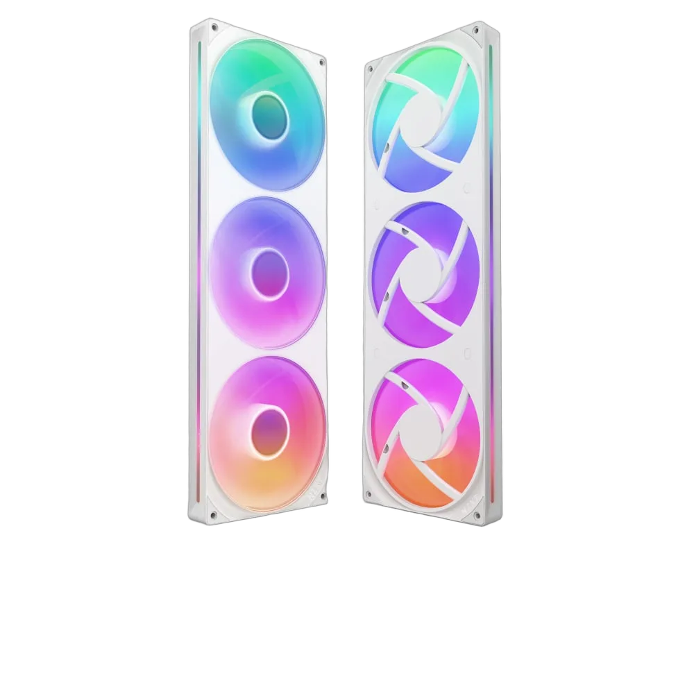 NZXT F420RGB Core Fan (Single Frame) - Blanc — vue 6