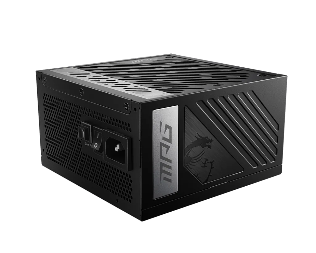 MSI ATX 850W - 80+ Gold - MPG A850GS PCIE5 Noir — vue 4
