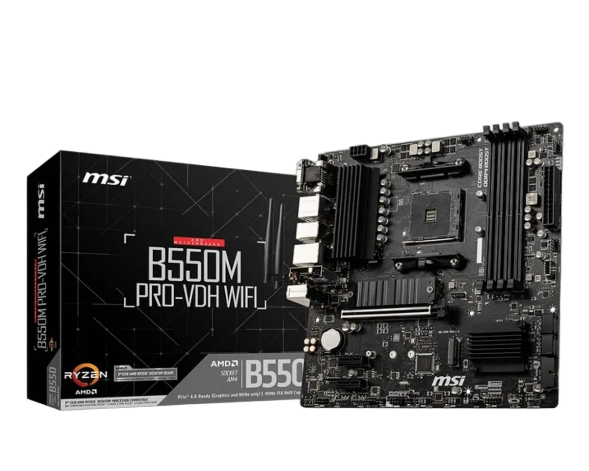 MSI Pro B550M-P — vue 1