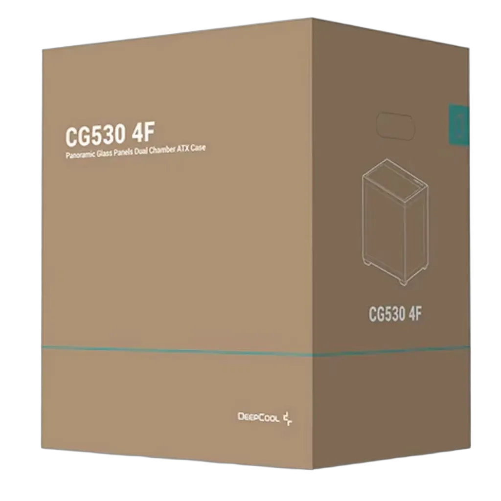 Deepcool CG530 4F Noir - MT/Sans Alim/ATX — vue 3