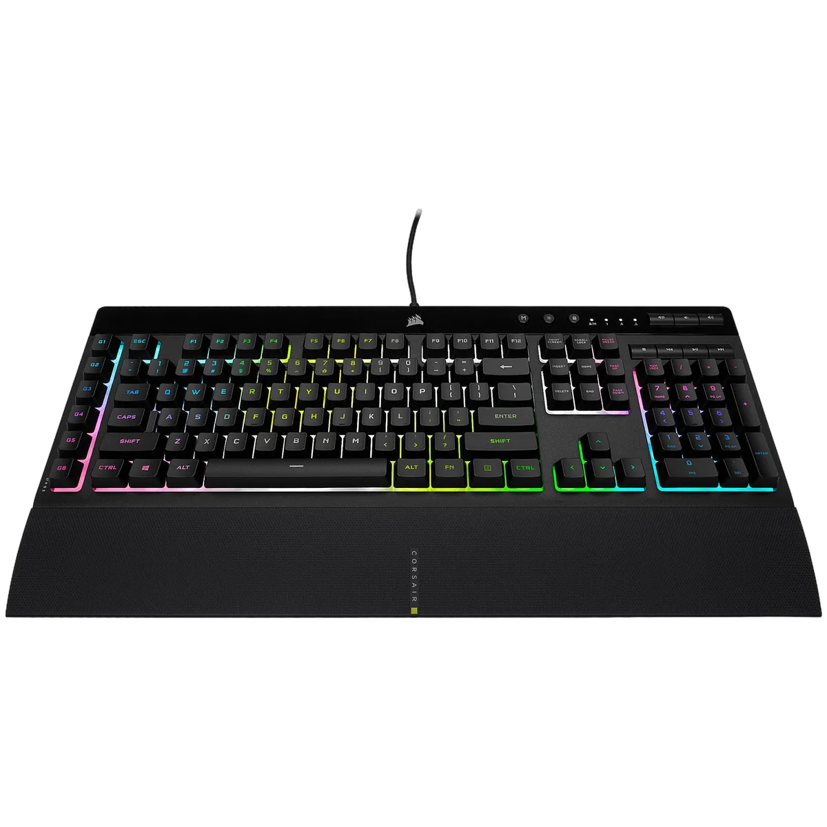 Corsair K55 PRO - Membrane - Filaire - RGB - Noir — vue 1